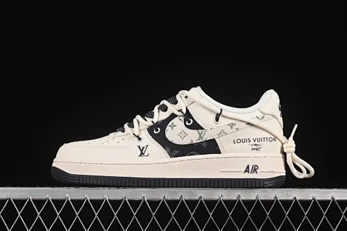 All categories Nk Air Force 1 Air Force series Nk Air Force 1 Low Air Force low-top Nike Air Force 1'07 Low LV co-branded dark blue bottom drawstring Air Force 1 low-top casual sneakers DM6868-098